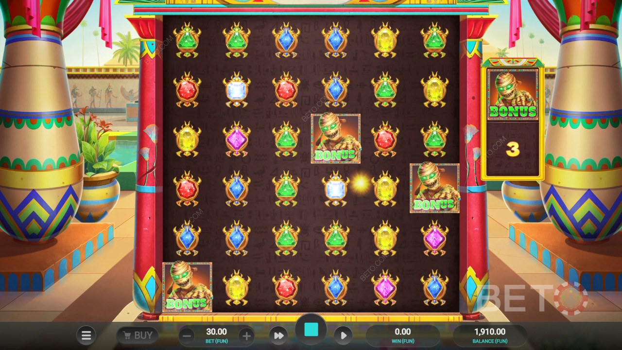 Огляд мультиплікатора Mummy від BETO Slots