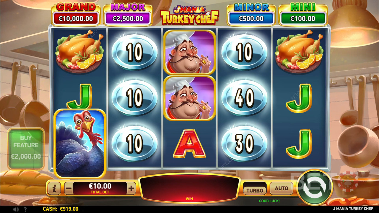 Огляд J Mania Turkey Chef від BETO Slots