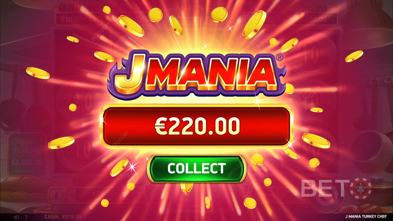 Виграйте 3,910 разів більше вашої ставки в слоті J Mania Turkey Chef від J Mania!