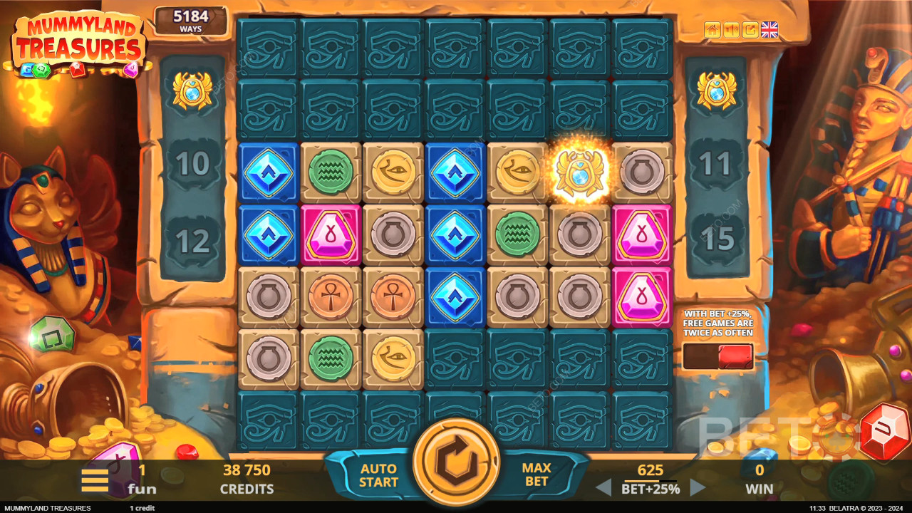 Огляд Mummyland Treasures від BETO Slots