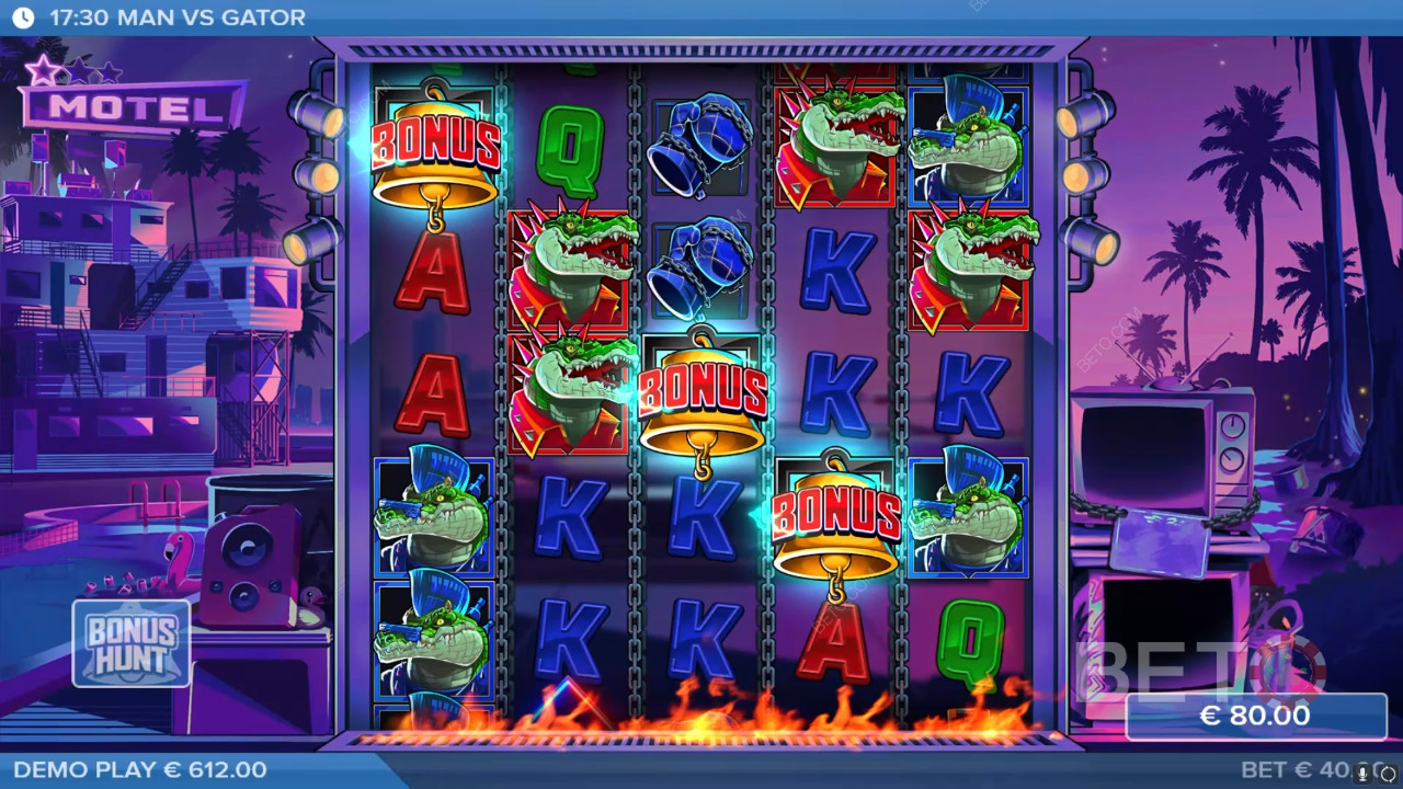Огляд Man vs Gator від BETO Slots
