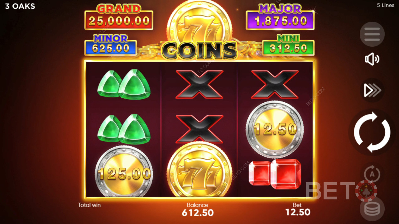 Огляд 777 Coins від BETO Slots