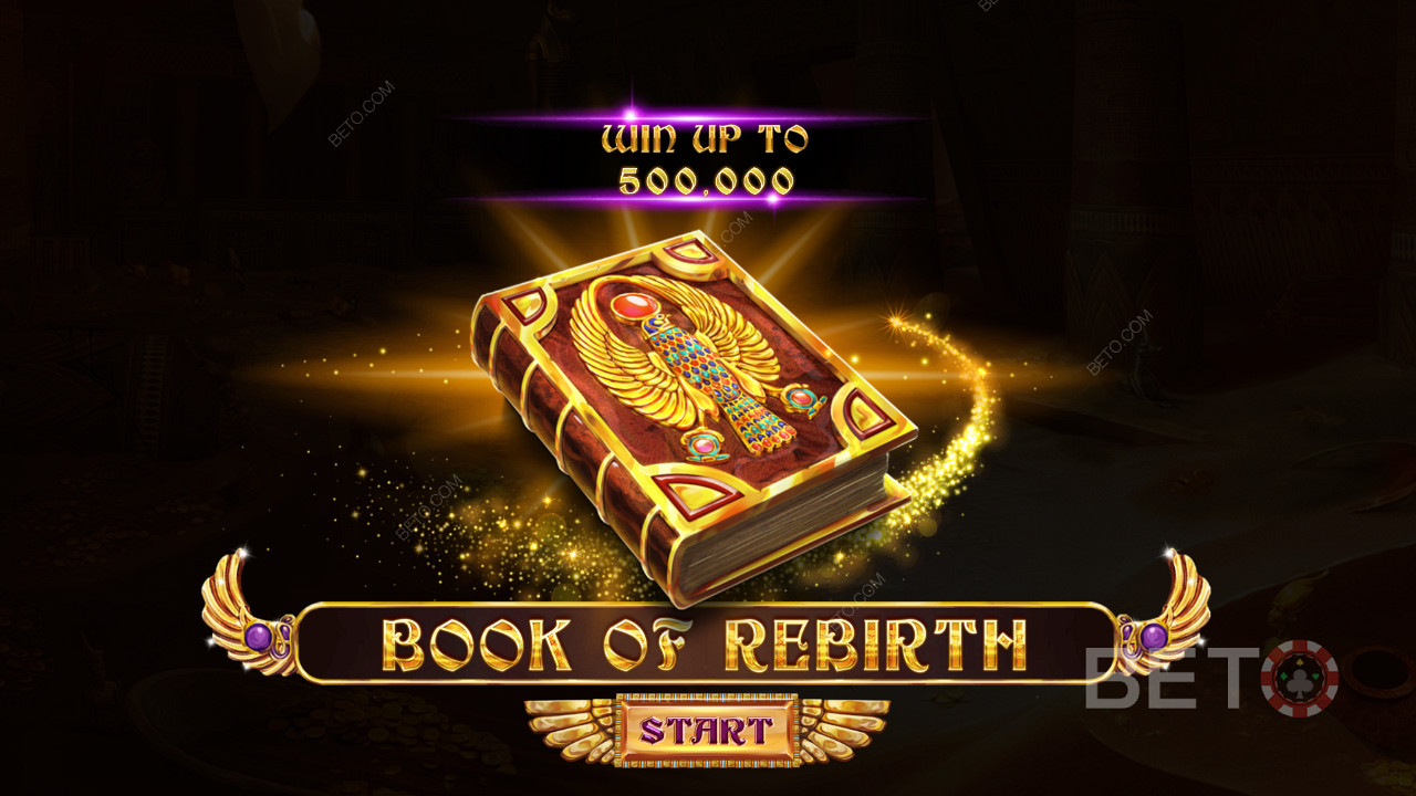 Екран завантаження Book Of Rebirth