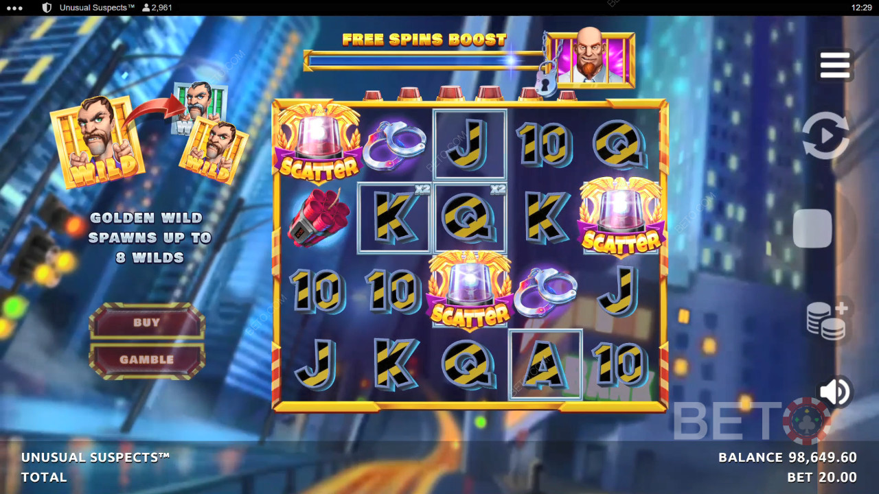 Огляд "Незвичайні підозрювані" від BETO Slots