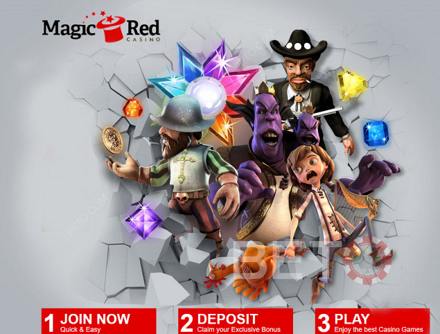Magic Red казино - веселе та розважальне онлайн-казино