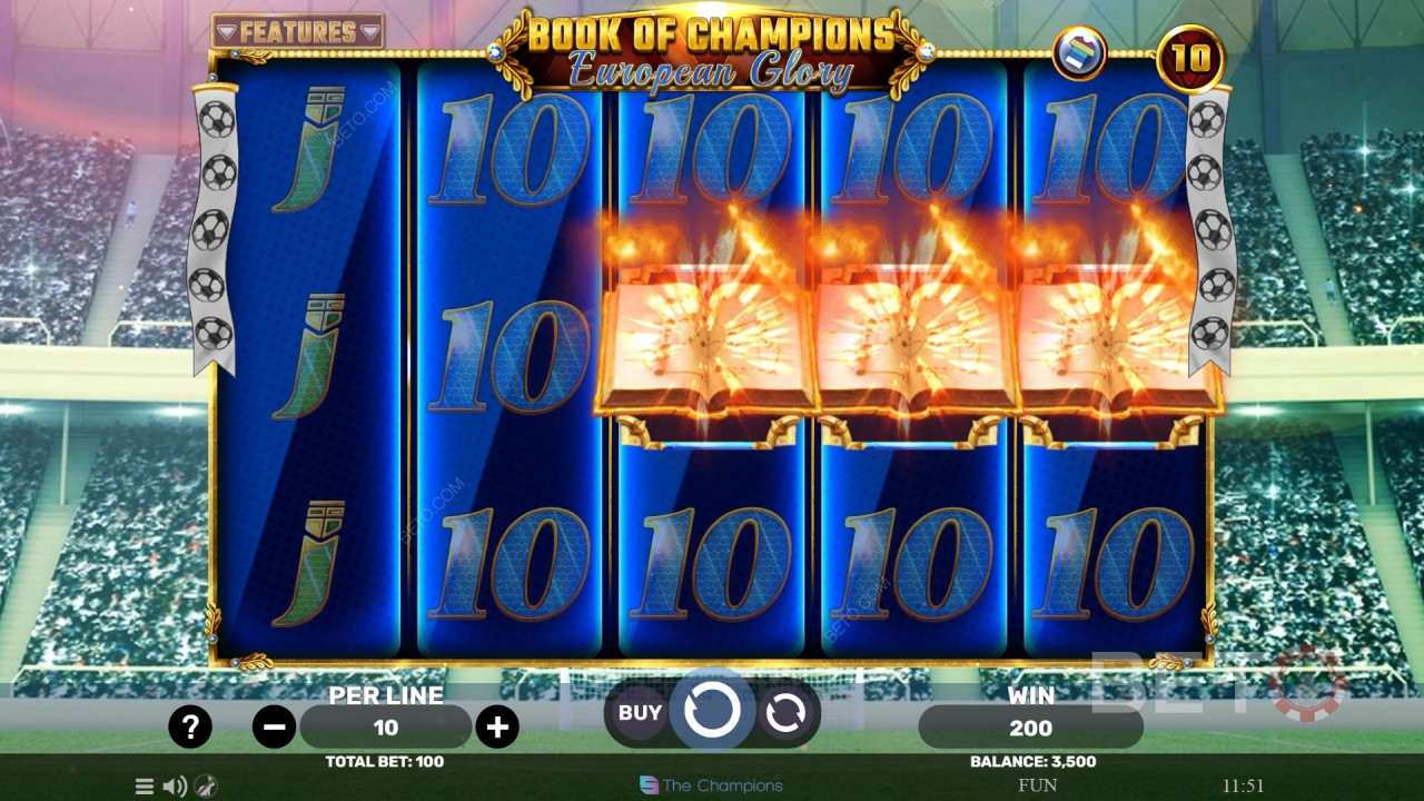 Книга чемпіонів - огляд європейської слави від BETO Slots
