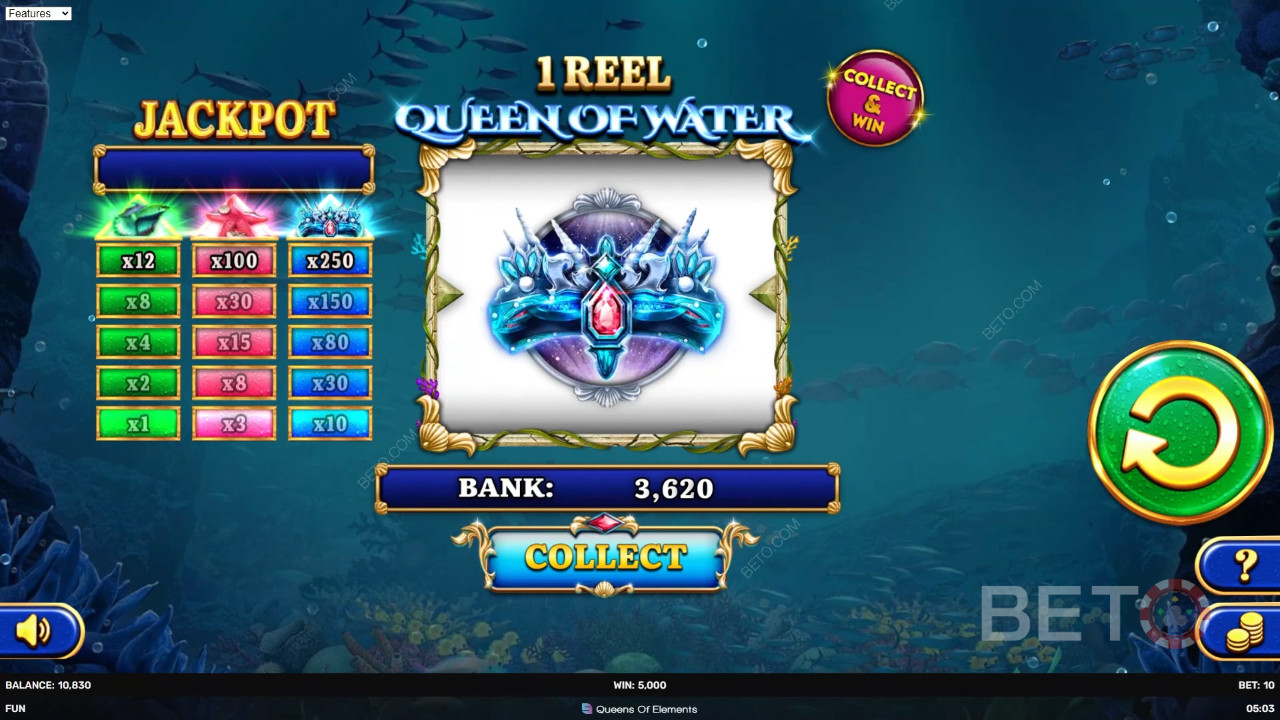 1 Reel Queen of Water Грати Безкоштовно