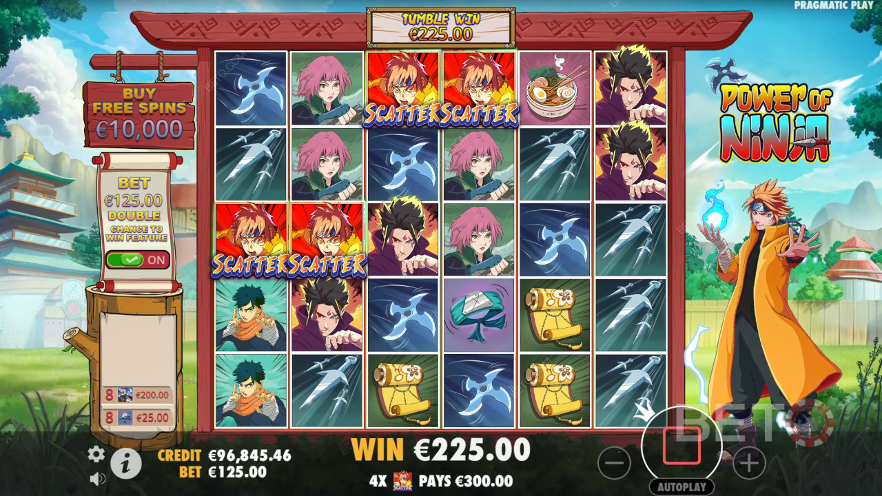 Огляд Power of Ninja від BETO Slots
