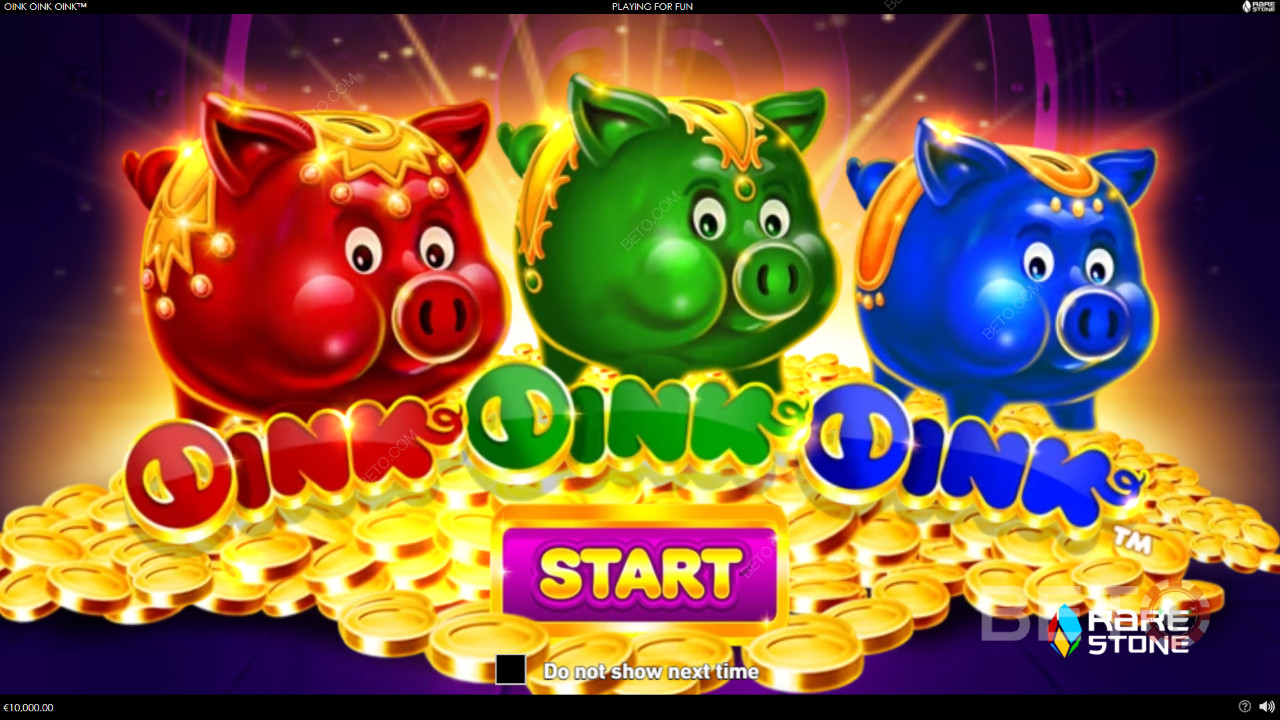 Виграйте у 2 000 разів більше вашої ставки у відеослоті Oink Oink Oink!