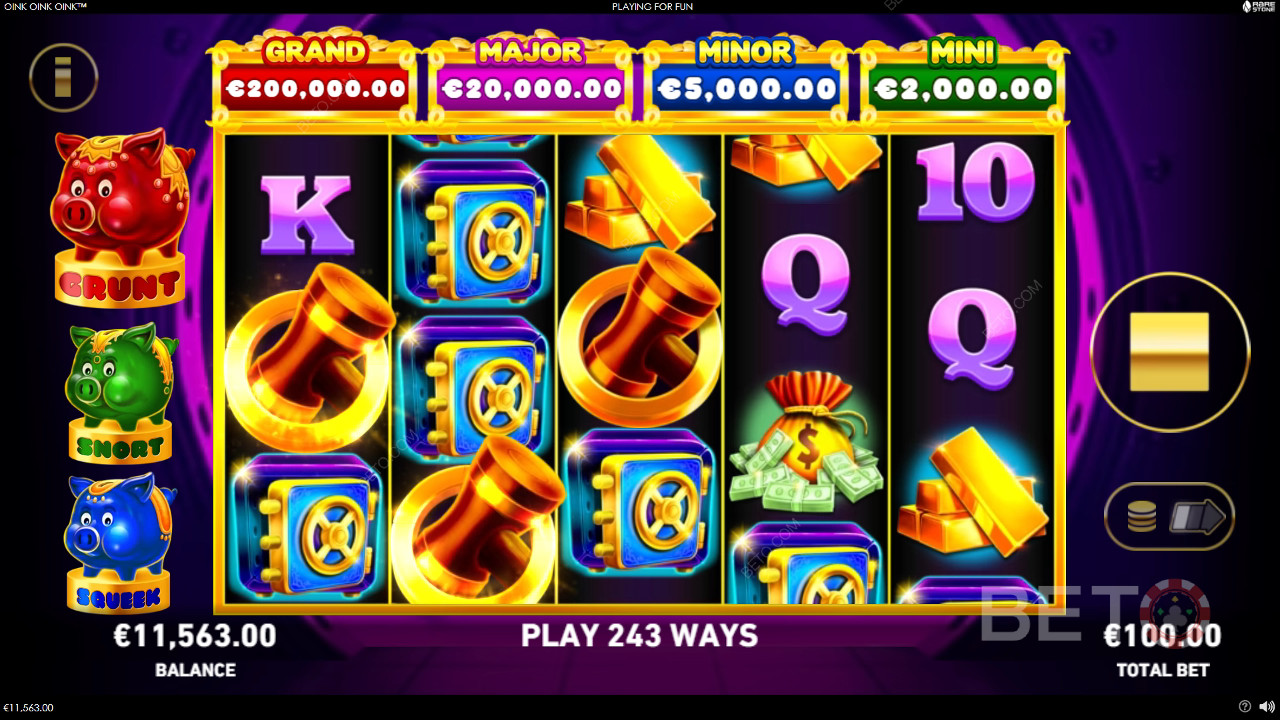 Огляд Oink Oink Oink Oink від BETO Slots