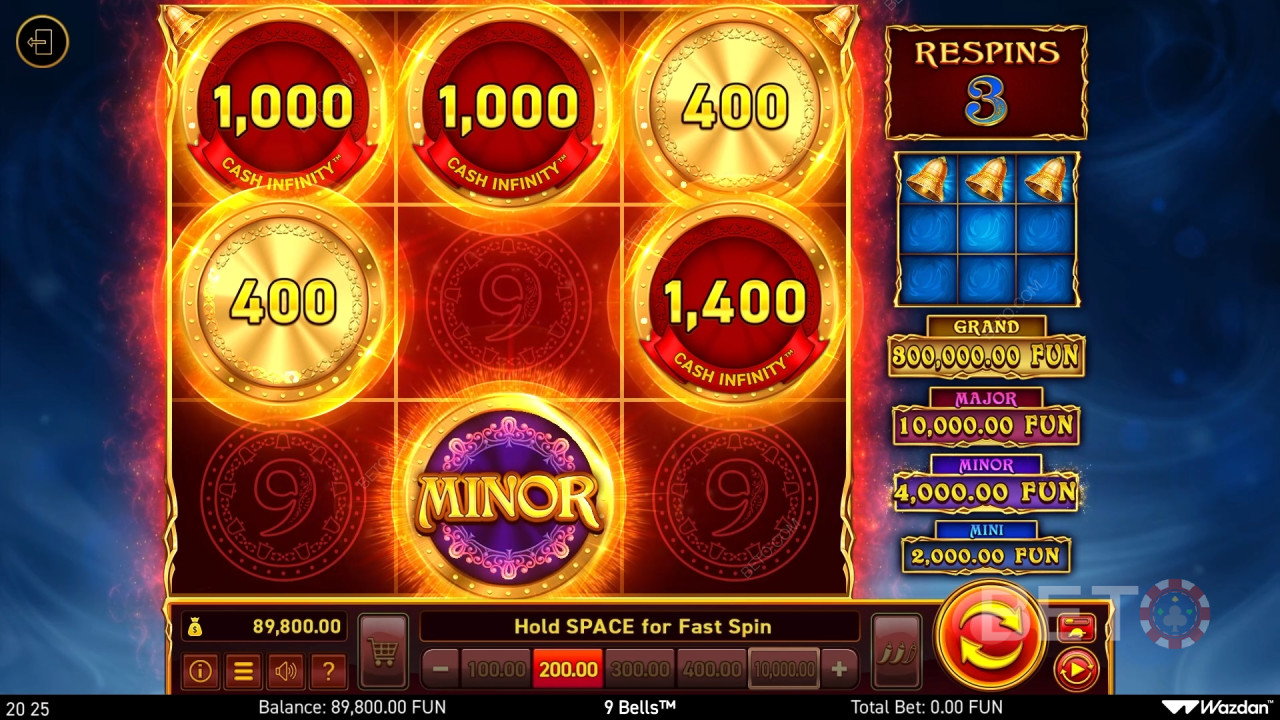 9 Bells Огляд від BETO Slots