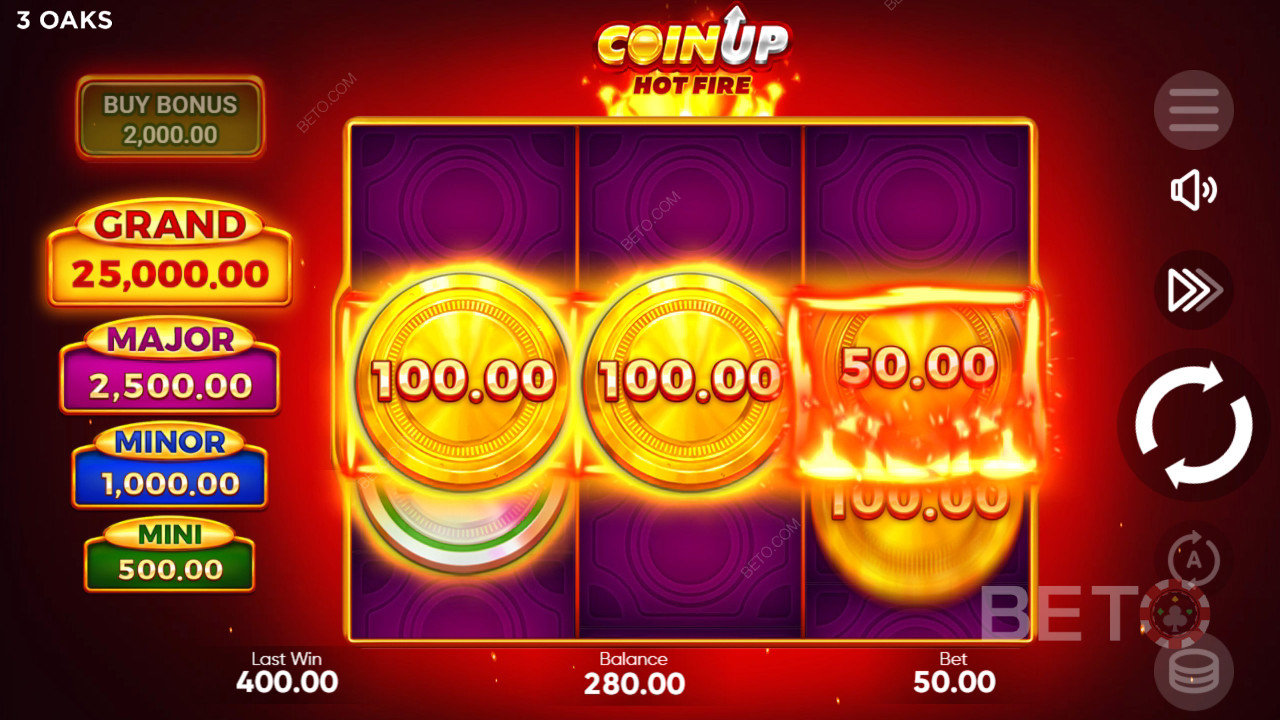 Coin Up: Hot Fire Грати Безкоштовно