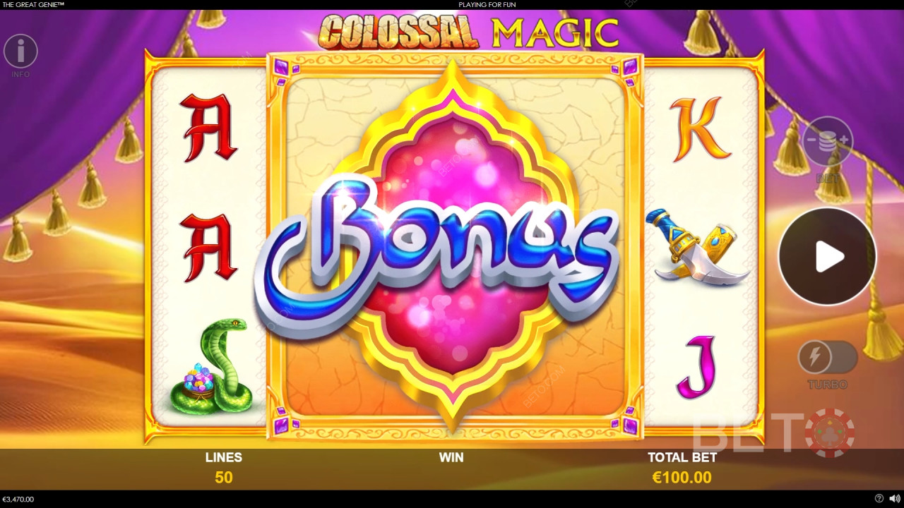 Огляд "Великий джин" від BETO Slots