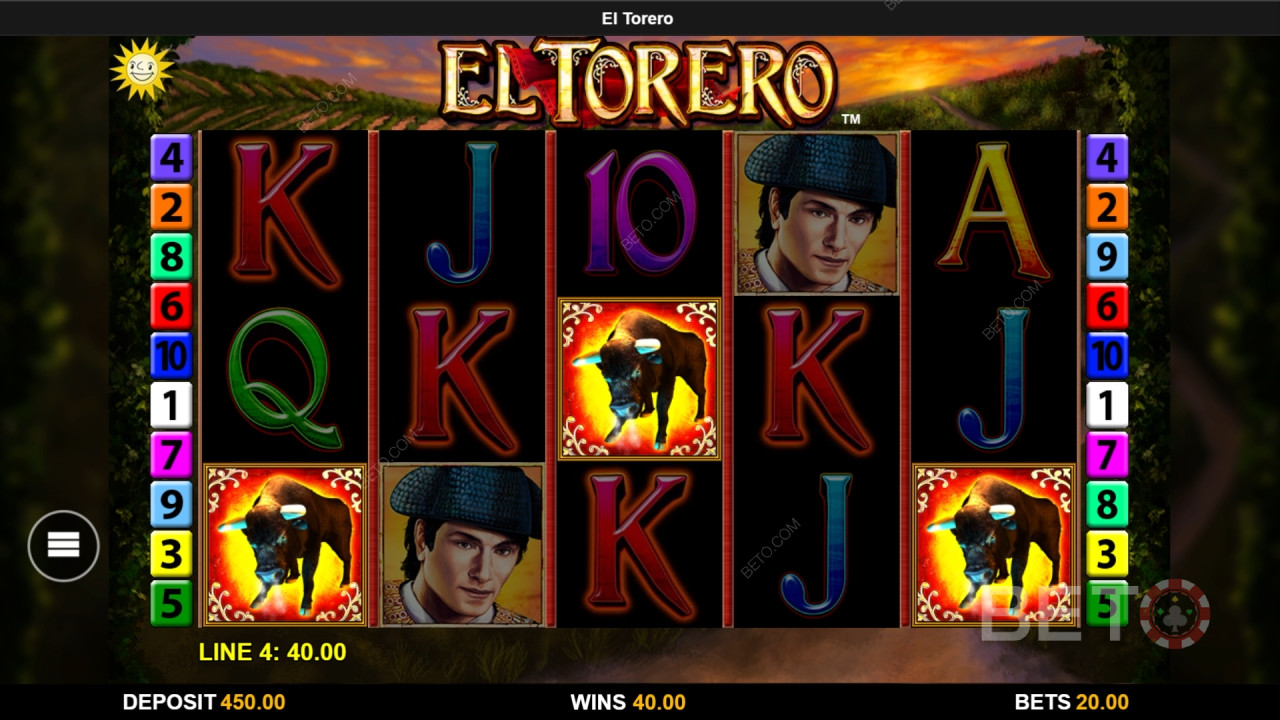 Пояснення бонусних функцій в El Torero від Reel Time Gaming
