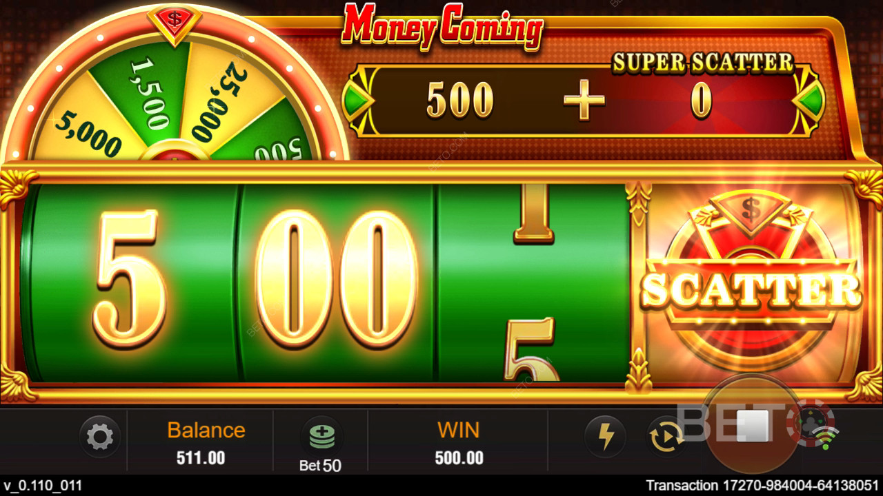 Огляд Money Coming Review від BETO Slots