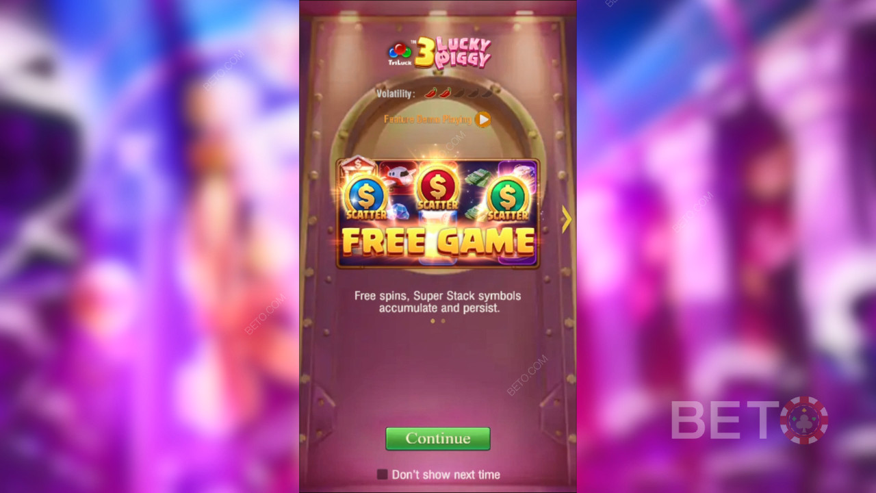 Виграйте 10 000 разів більше вашої ставки у відеослоті 3 Lucky Piggy!
