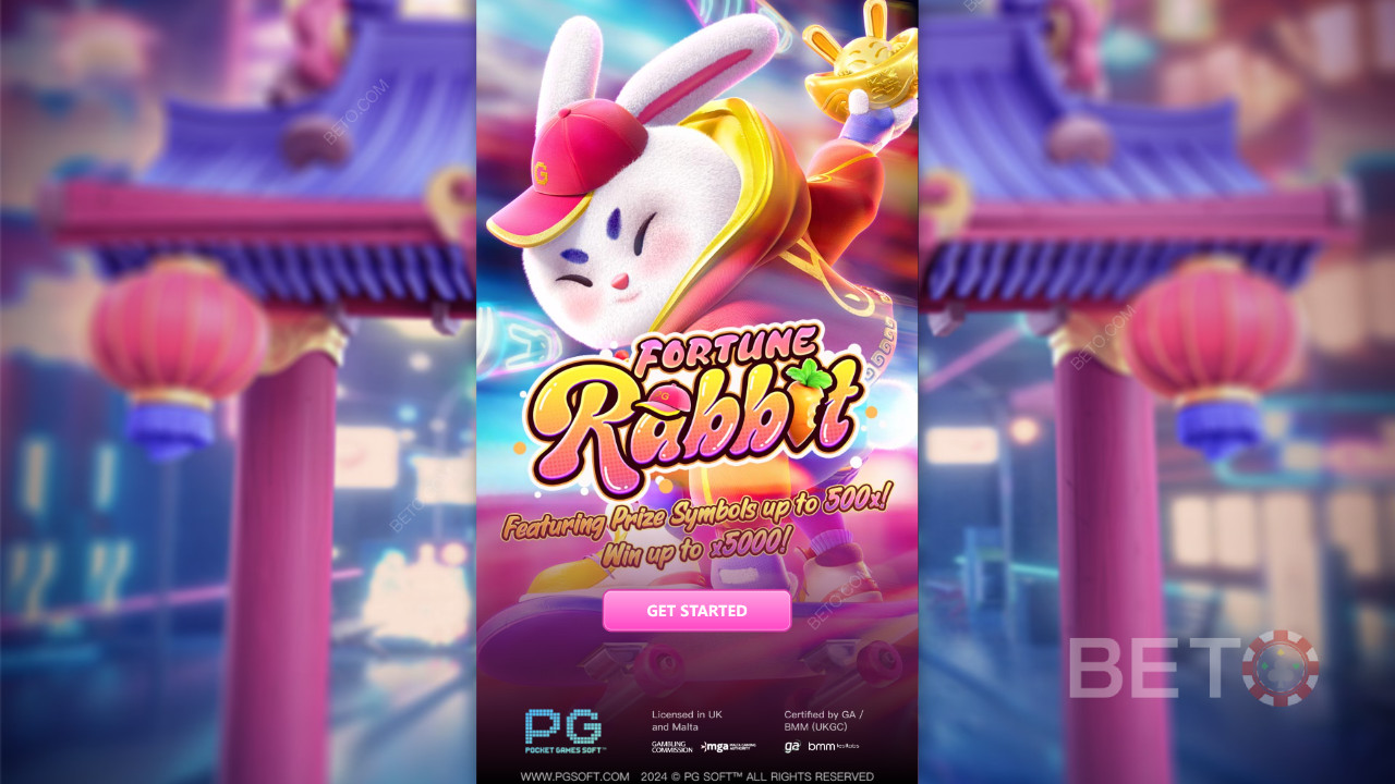 Виграйте у 5 000 разів більше вашої ставки у слоті Fortune Rabbit!
