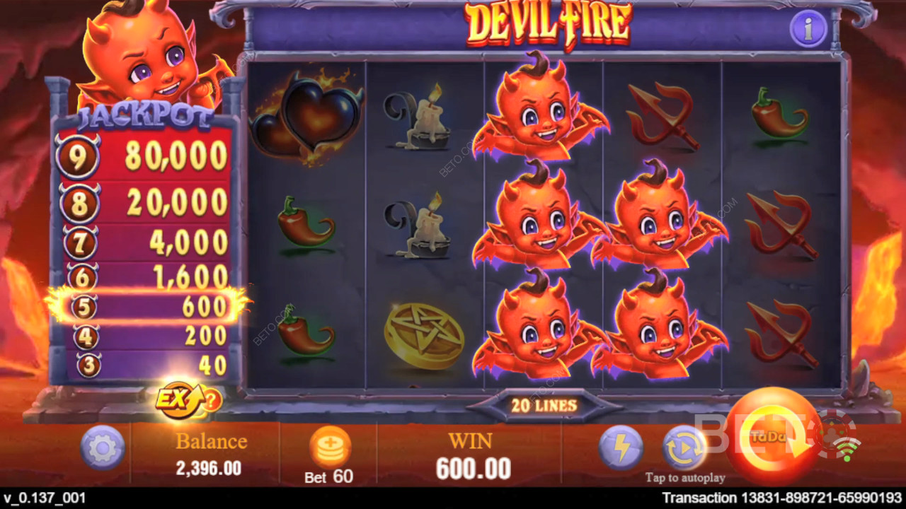 Чи вартий відеослот Devil Fire того?
