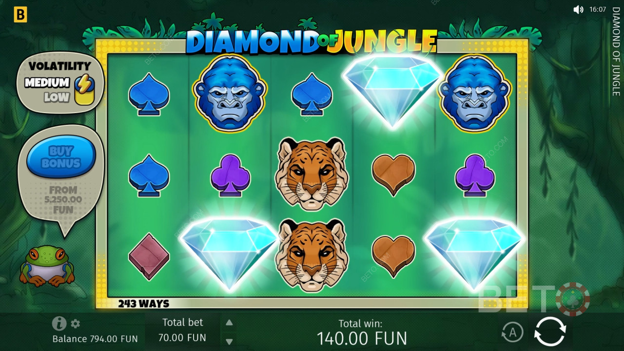 Diamond Of Jungle Грати Безкоштовно
