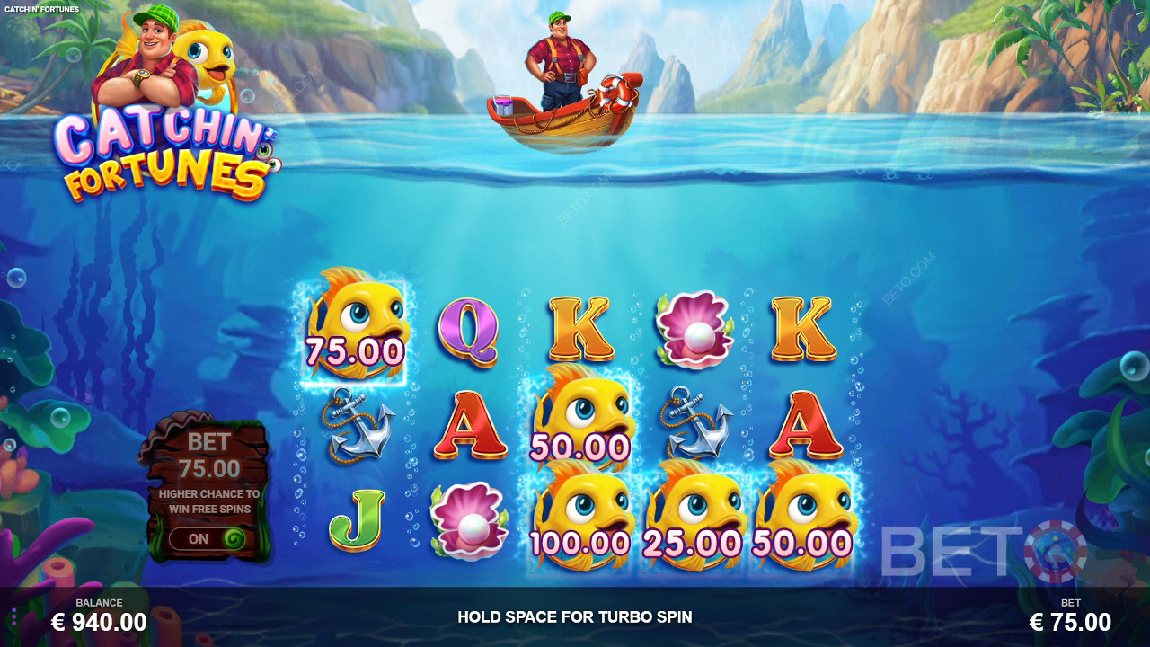 Огляд Catching Fortune від BETO Slots