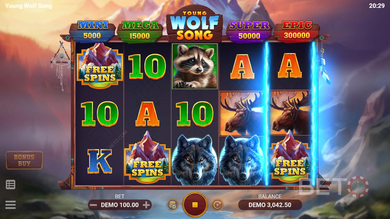 Огляд Young Wolf Song від BETO Slots