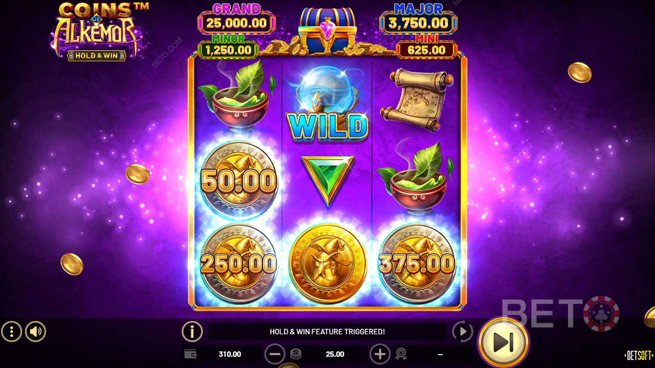 Coins of Alkemor – Hold & Win Грати Безкоштовно
