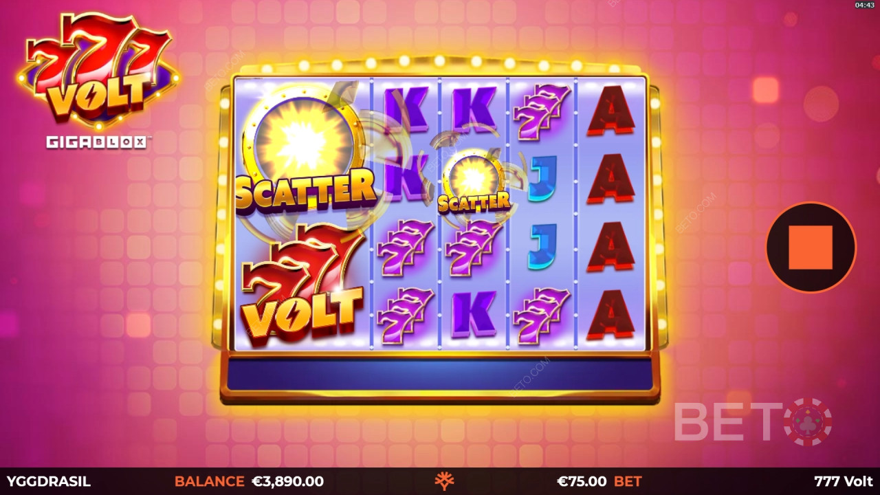 777 Volt GigaBlox Огляд від BETO Slots