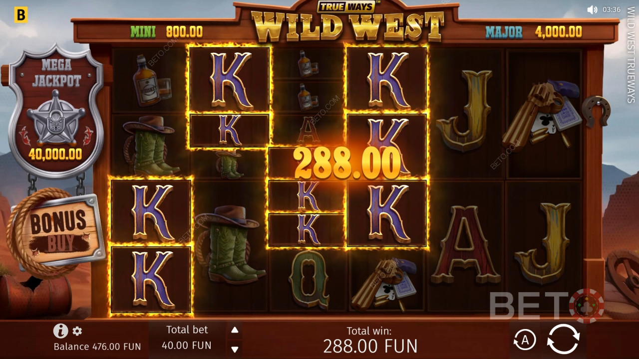 Огляд автострад Дикого Заходу від BETO Slots