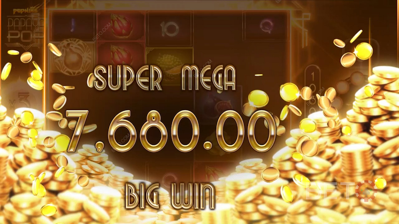 Ігровий автомат Papaya Pop пропонує великі виплати навіть у базовій грі