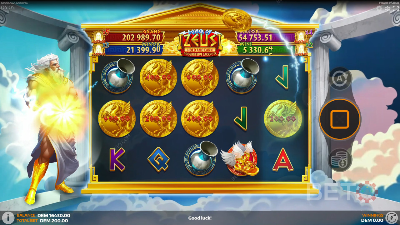 Power of Zeus (Mancala Gaming) Грати Безкоштовно