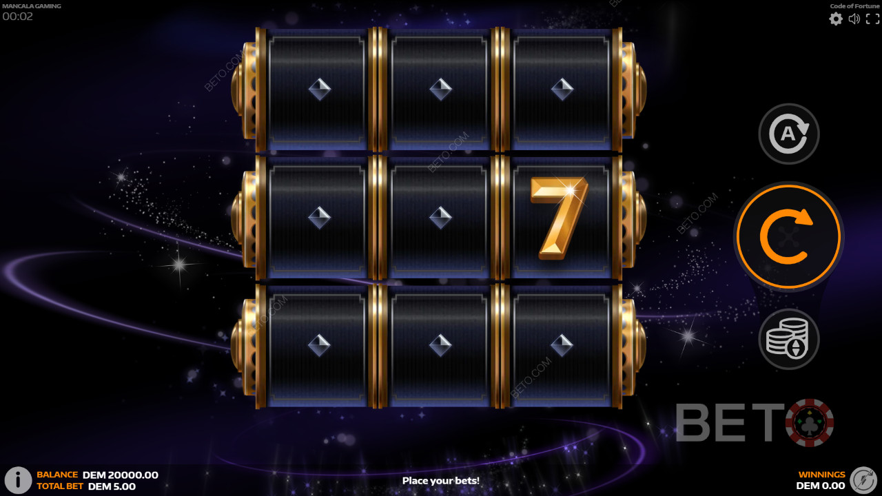 Як грати в Code of Fortune від Mancala Gaming