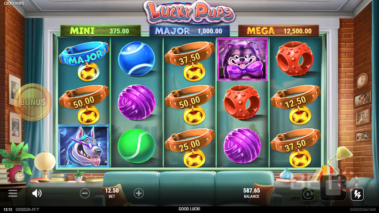 Огляд Lucky Pups від BETO Slots