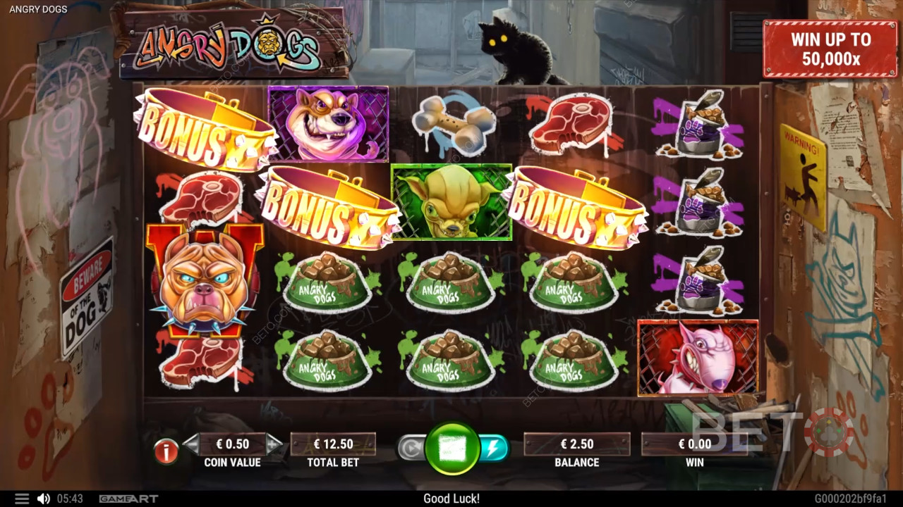 Огляд Angry Dogs від BETO Slots