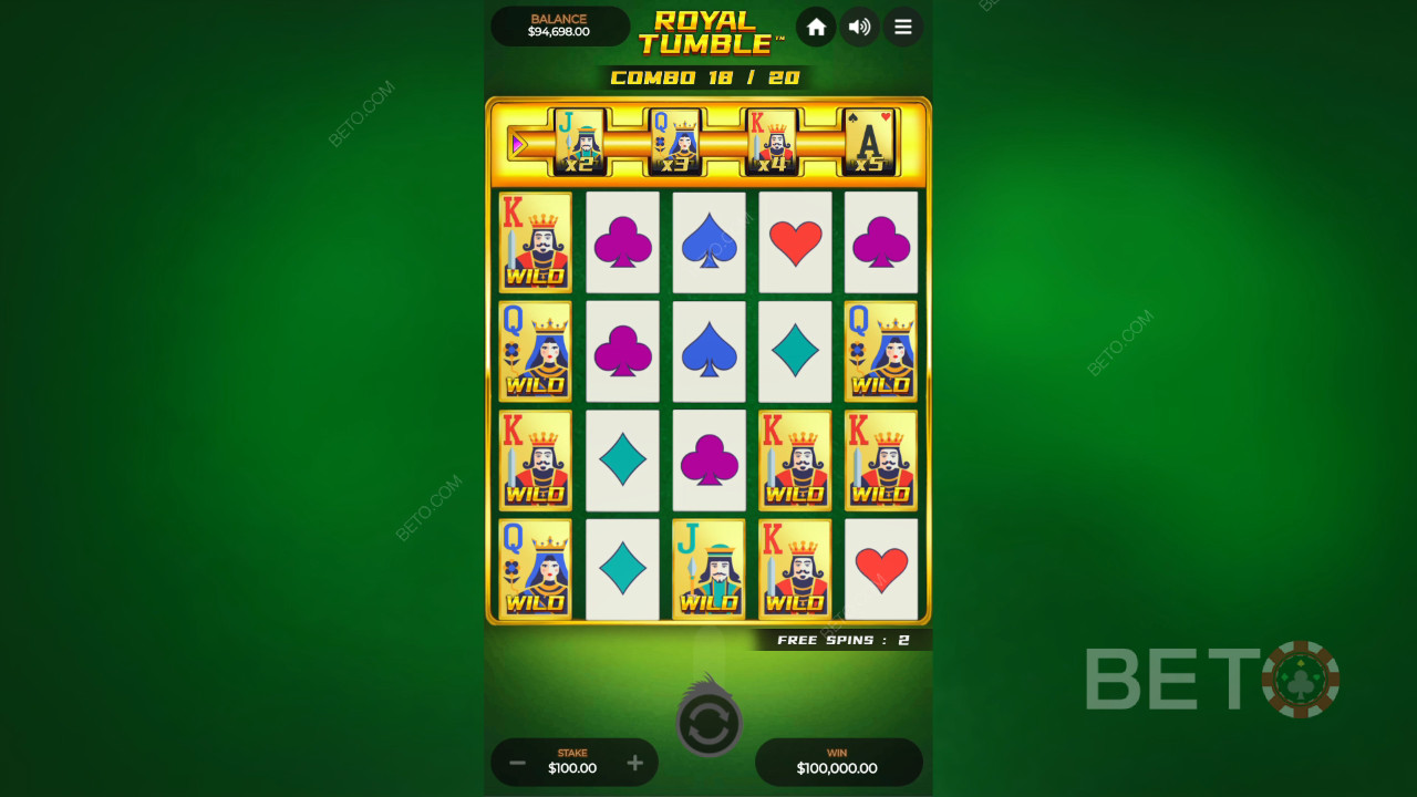Огляд Royal Tumble від BETO Slots