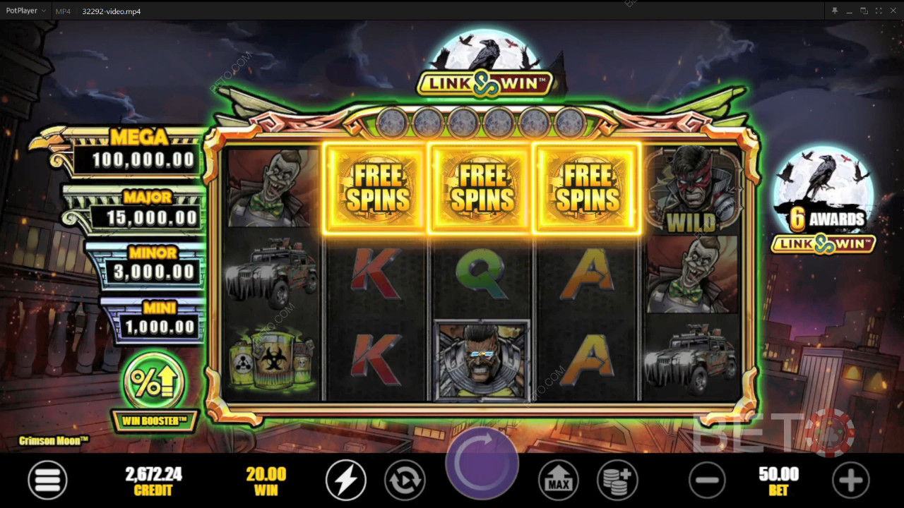 Огляд Crimson Moon від BETO Slots