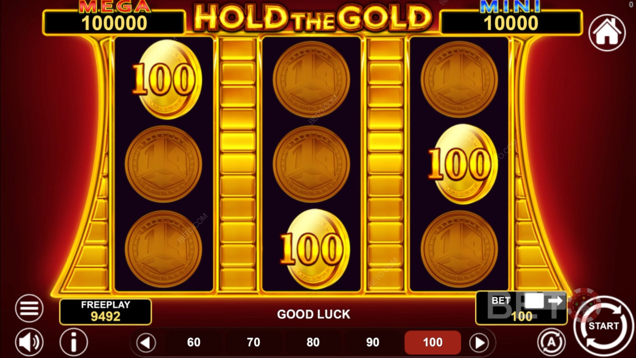 Огляд Hold The Gold від BETO Slots
