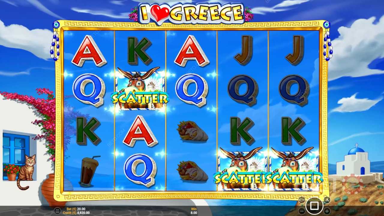 Огляд I Love Greece від BETO Slots