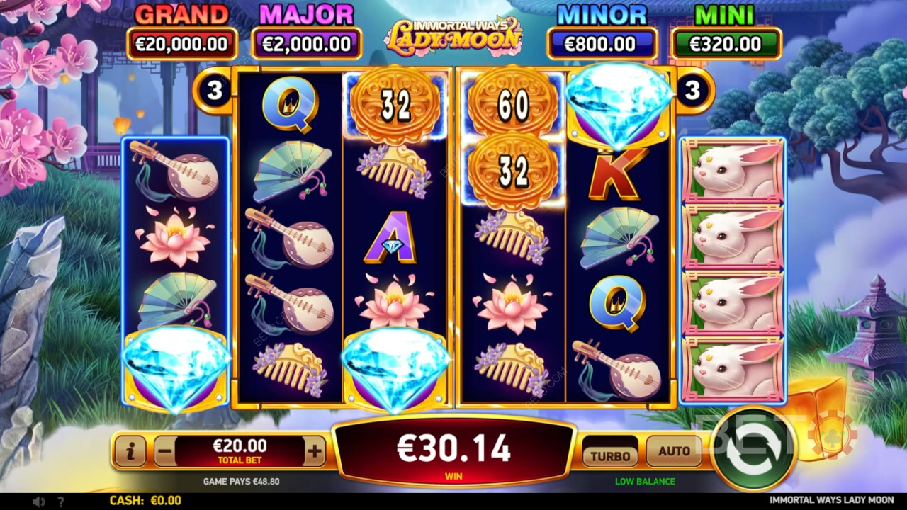 Огляд безсмертних шляхів Леді Мун від BETO Slots
