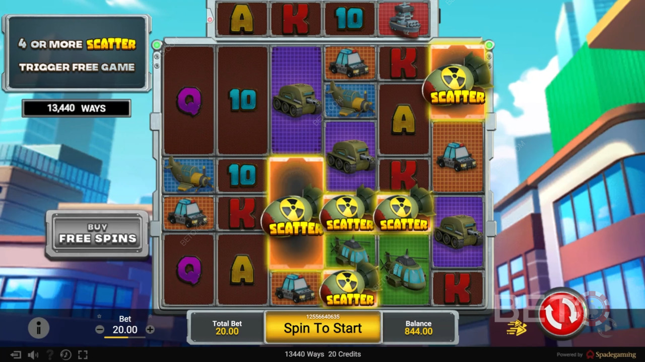 Огляд Clash of the Giants від BETO Slots