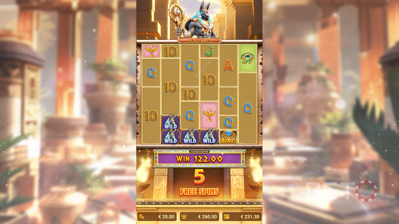 Як грати в Secrets of Anubis від Spadegaming