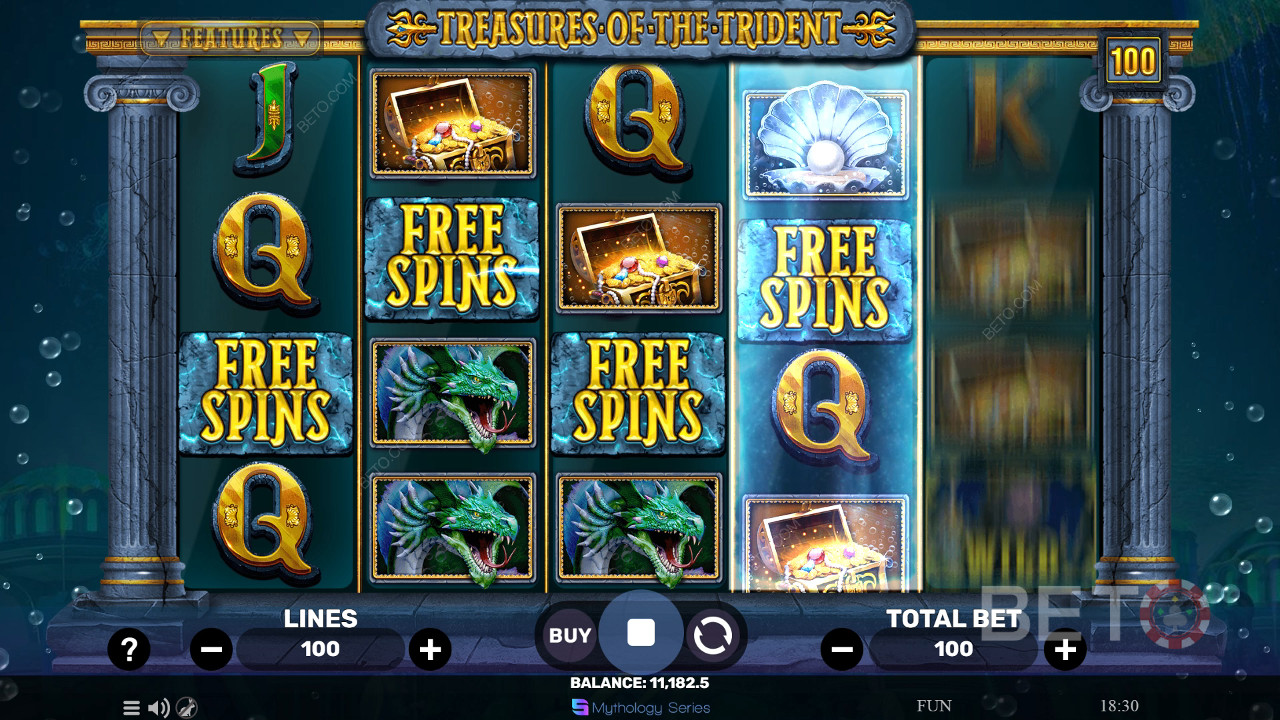 Огляд "Скарби Тризуба" від BETO Slots
