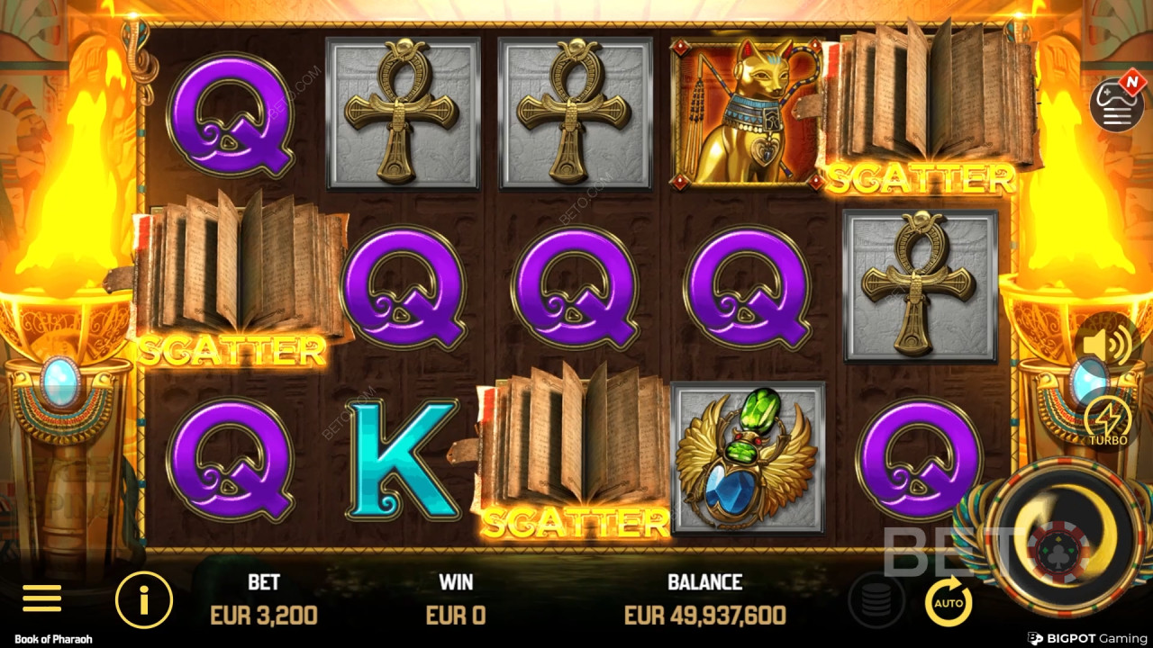 Огляд Book of Pharaoh від BETO Slots