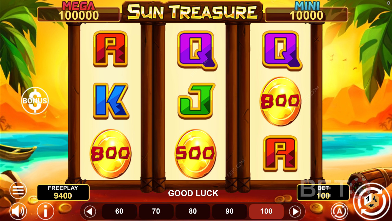 Sun Treasure Hold & Win Грати Безкоштовно