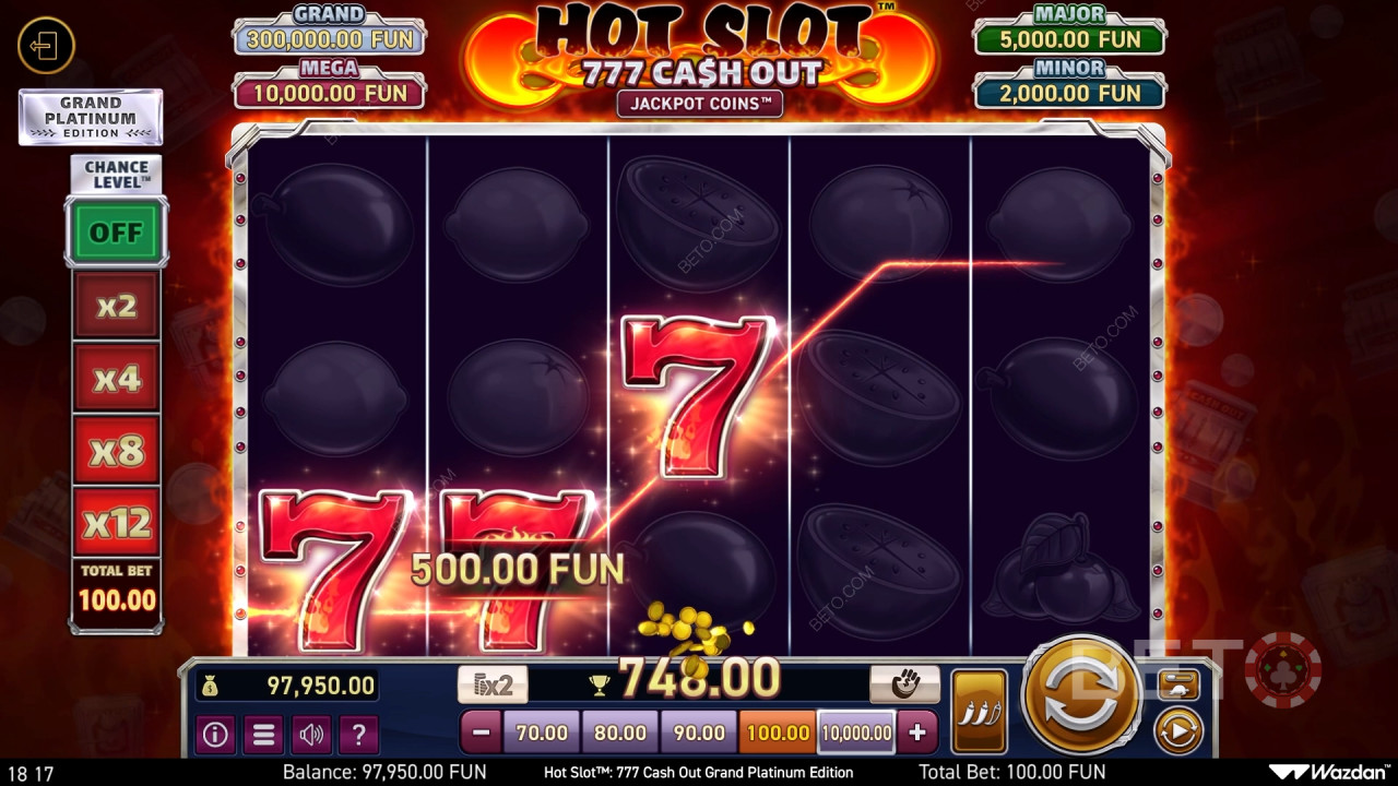 Гарячий слот: 777 Cash Out Grand Platinum Edition огляд від BETO Slots