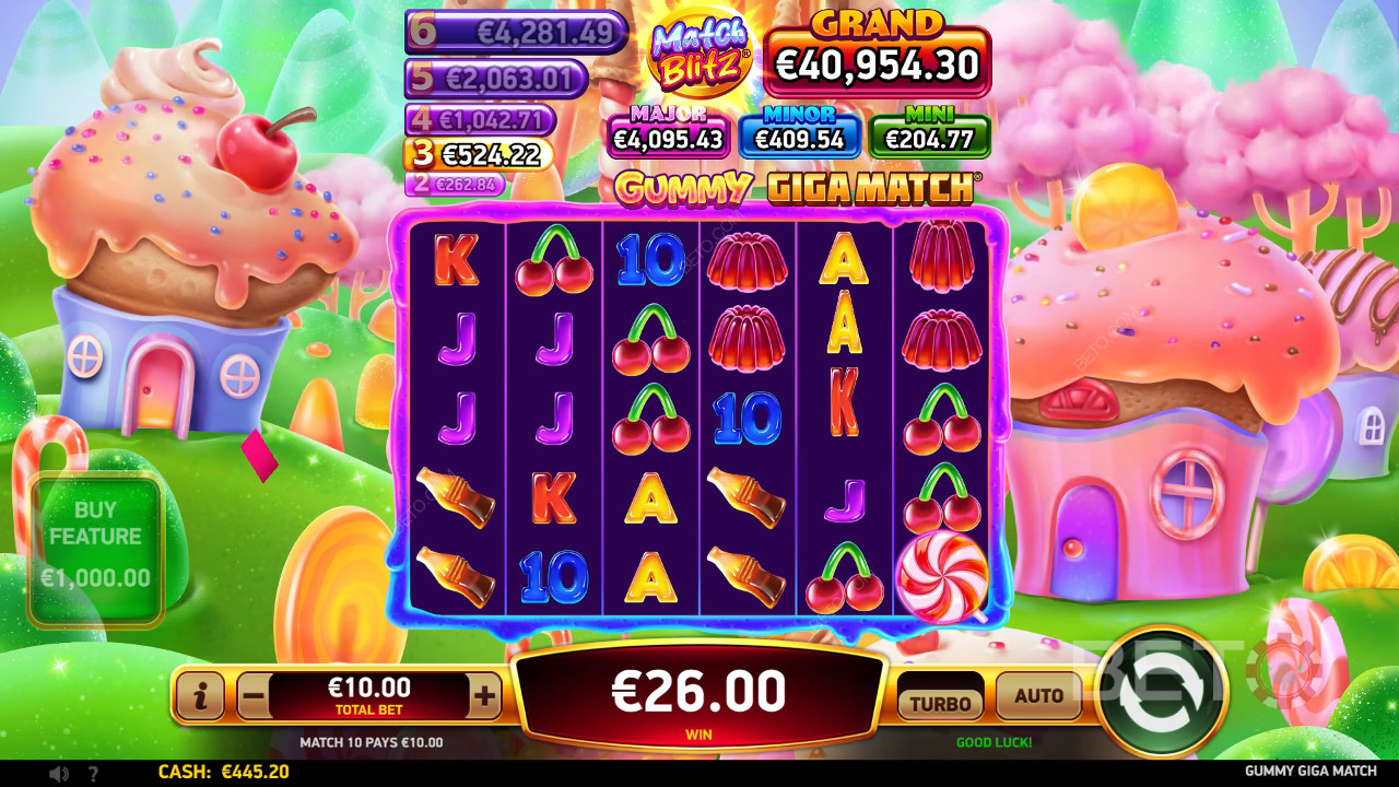 Огляд Gummy Giga Match від BETO Slots