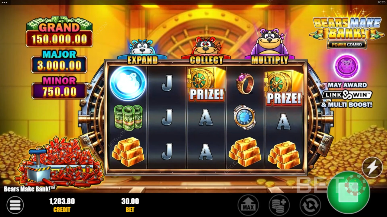 Bears Make Bank! Power Combo Грати Безкоштовно