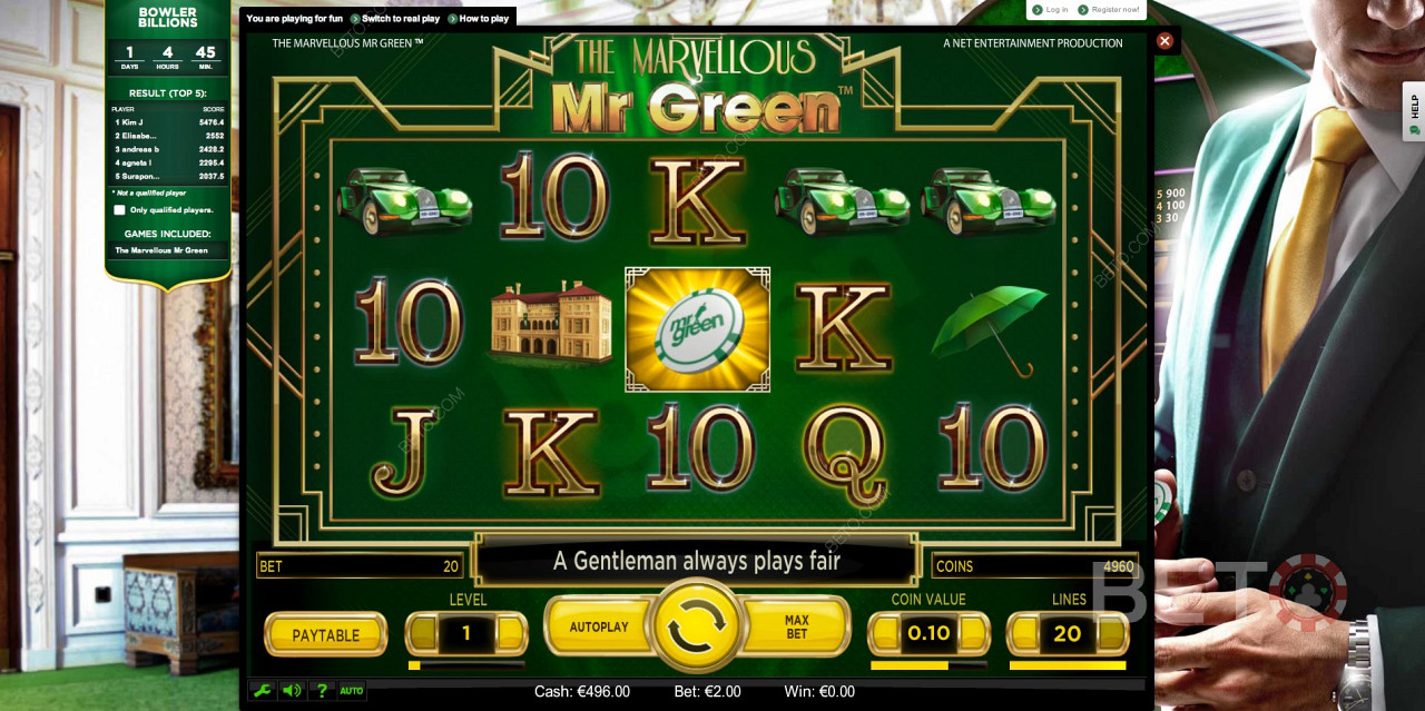 Слоти Mr Green: найкраще місце для гри в онлайн слоти