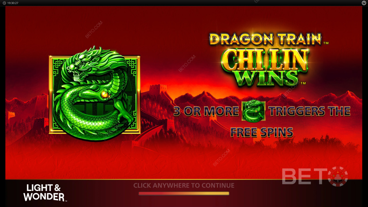 Пояснення бонусних функцій у грі Dragon Train Chi Lin Wins by Light and Wonder (Потяг дракона Чі Лін перемагає завдяки світлу та диву)
