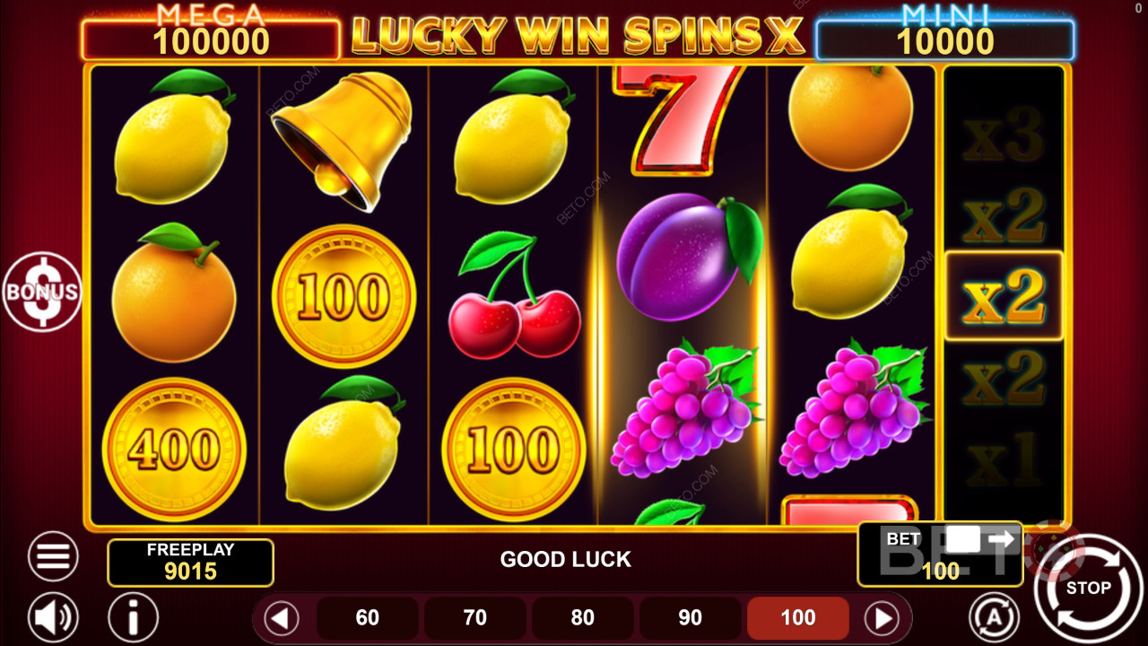 Lucky Win Spins X Грати Безкоштовно