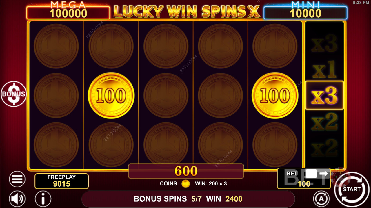 Як грати в Lucky Win Spins X від 1spin4win